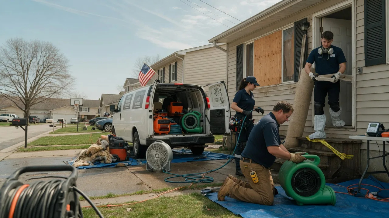 Water Damage Restoration in Livonia, MO near me